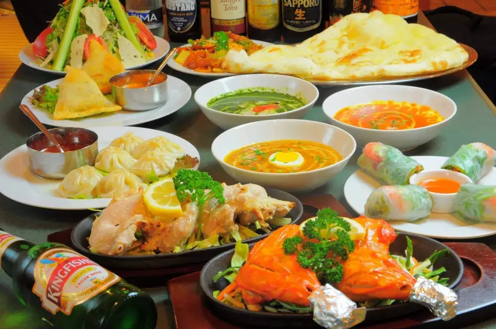 週3日～OK◎別府の本場インド料理店でホールstaff募集